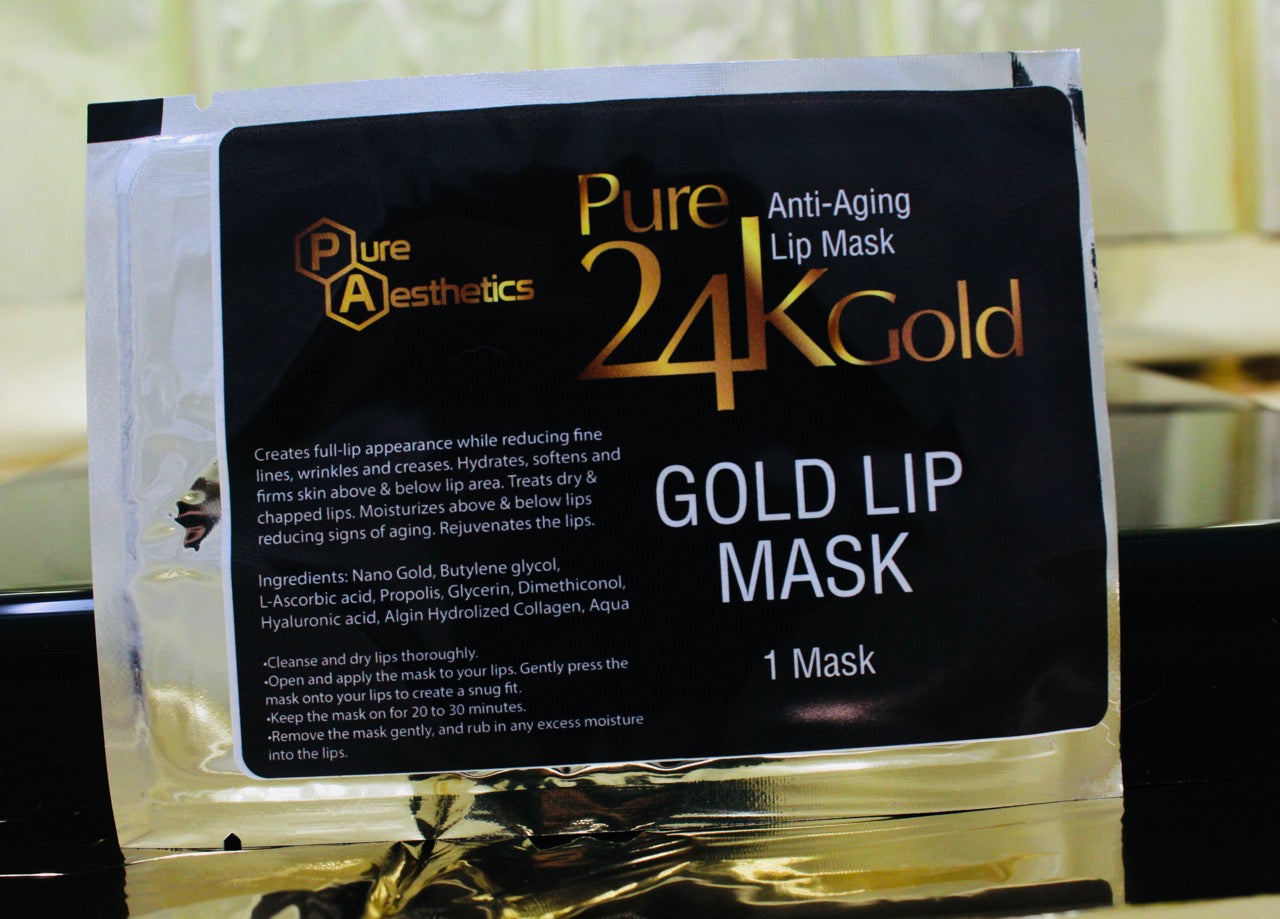 Pure Gold 24k Lip Mask